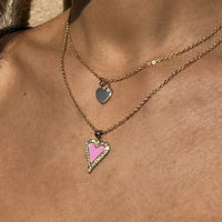 Jonesy Wood Pink me necklace