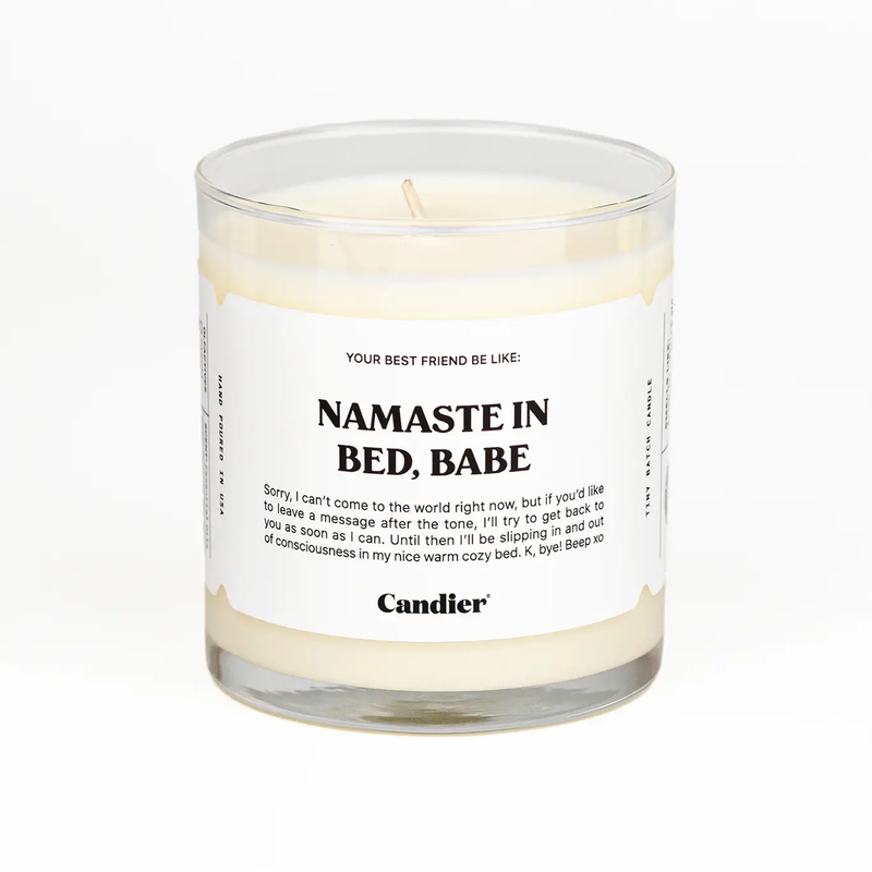 Candier Namaste in Bed Candle
