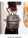leopard backpack
