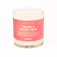 Taking a Mental Vacay Candle