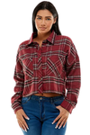 Dark Red Flannel