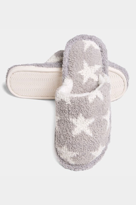 Super soft star slippers