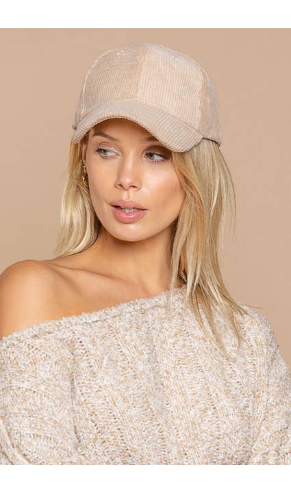 Beige hat