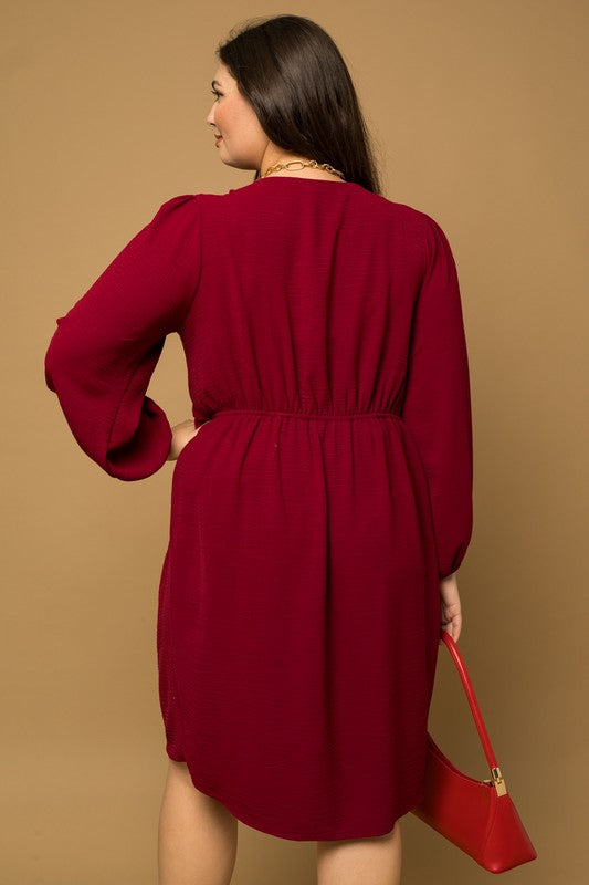 Burgundy Wrap Dress All There Boutique Burgundy Wrap Dress All There Boutique